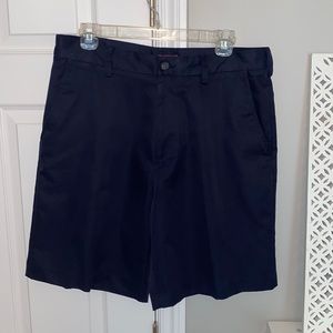 Izod Golf Shorts. Classic Navy.